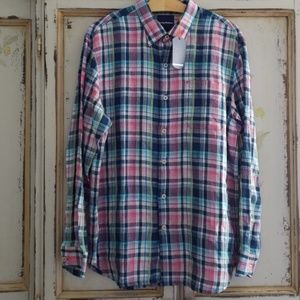 Tommy Bahama Linen Shirt Size L. NWT